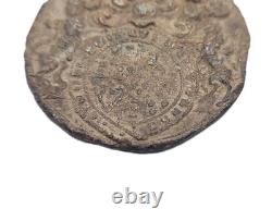 Original King James I Seal Coin Medallion Royal Coat of Arms Scotland Ireland UK