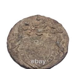 Original King James I Seal Coin Medallion Royal Coat of Arms Scotland Ireland UK