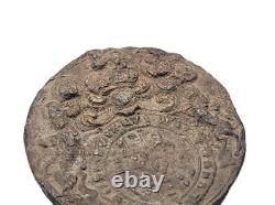 Original King James I Seal Coin Medallion Royal Coat of Arms Scotland Ireland UK