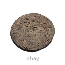 Original King James I Seal Coin Medallion Royal Coat of Arms Scotland Ireland UK