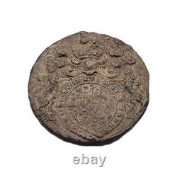 Original King James I Seal Coin Medallion Royal Coat of Arms Scotland Ireland UK