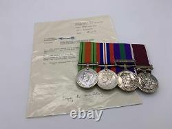Original Medal Grouping, WithO Harris, Women's Royal Army Corps