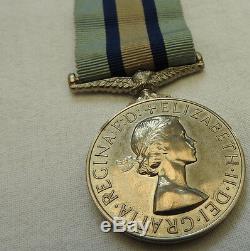 Original Military Royal Observer Corps Medal Leading Observer G. Hall 4547