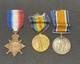 Original WW1 British Medal Grouping 296 Pte. T. Tomlinson Royal Fusiliers