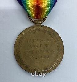 Original WW1 British War Medal / Victory G20005 G A Narborough Royal West Kent