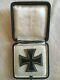 Original WW1 Imperial German Iron Cross First Class EK1 Medal in Display Case