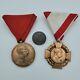 Original WW1 WWI Austrian Imperial Franz Joseph Medal Military Hungarian Cross