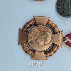 Original WW1 WWI Austrian Imperial Franz Joseph Medal Military Hungarian Cross