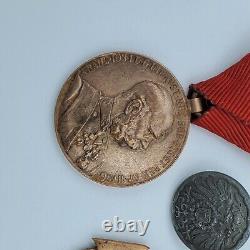 Original WW1 WWI Austrian Imperial Franz Joseph Medal Military Hungarian Cross