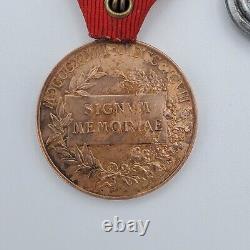 Original WW1 WWI Austrian Imperial Franz Joseph Medal Military Hungarian Cross