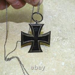 Original WWI German Iron Cross Medal, Imperial O Ring, 1813 1914
