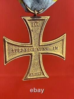 Original WWI German Mecklenburg Cross Imperial Medal Kaiser