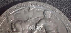 Original WWI Imperial Austrian 1917 Medal Gift KuK Infantry Regiment Vienna Nr24