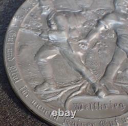 Original WWI Imperial Austrian 1917 Medal Gift KuK Infantry Regiment Vienna Nr24