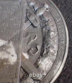 Original WWI Imperial Austrian 1917 Medal Gift KuK Infantry Regiment Vienna Nr24
