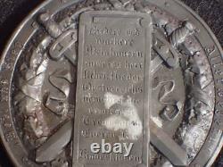 Original WWI Imperial Austrian 1917 Medal Gift KuK Infantry Regiment Vienna Nr24
