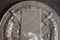 Original WWI Imperial Austrian 1917 Medal Gift KuK Infantry Regiment Vienna Nr24