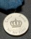 Original WWI Prussian Imperial German Army Long Service Medal Silver 9 Years