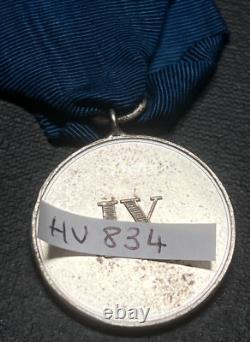 Original WWI Prussian Imperial German Army Long Service Medal Silver 9 Years