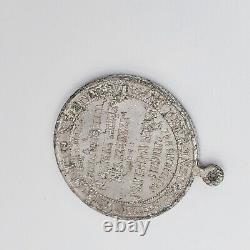 Original Willhelm Kaiser 1894 German Royal Theater Wiesbaden medal token pendant