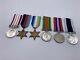 Original World War 2 Medal Grouping, Royal Navy, NGSM Palestine, LSGC, Gates