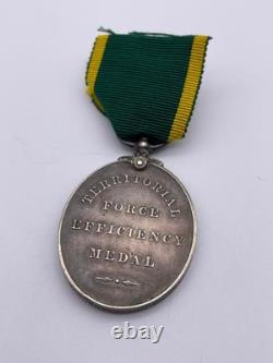 Original World War One Territorial Force Efficiency Medal, Pte Reynolds, Royal