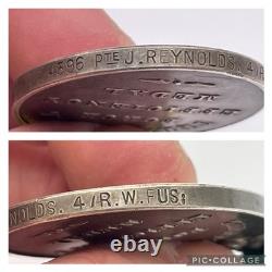 Original World War One Territorial Force Efficiency Medal, Pte Reynolds, Royal