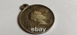 Orignal Isilver Russian Imperial Medal For The Capture Of Paris 1814 Napoleonic