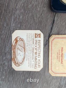 POBJOY 1977 ROYAL SALUTE JUBILEE FOUR MEDAL SET Read The Receipt