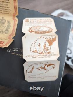 POBJOY 1977 ROYAL SALUTE JUBILEE FOUR MEDAL SET Read The Receipt