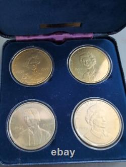 POBJOY 1977 ROYAL SALUTE JUBILEE FOUR MEDAL SET Read The Receipt