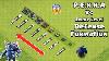 P E K K A Vs Every Level Defense Formation Clash Of Clans