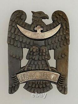 Post Imperial German WW1 Silesian Eagle Order. Freikorp medal pinback type