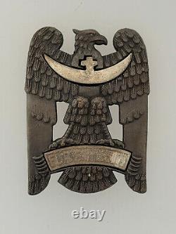 Post Imperial German WW1 Silesian Eagle Order. Freikorp medal pinback type