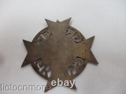 Pre-wwi Imperial Wappen Von Koln Cologne Knights Cross Medal. 935 Silver