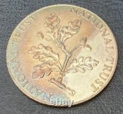 Provenance Silver Royal Mint 1970's National Trust Medal Boxed. Read descript