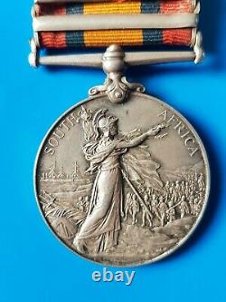 Queen South Africa Medal Lieutenant 35th Coy Middlesex Imperial Yeomanry