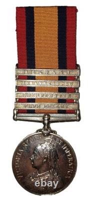 Queen's South Africa Medal, 1899-1902, (4) better clasps to Royal Engineers