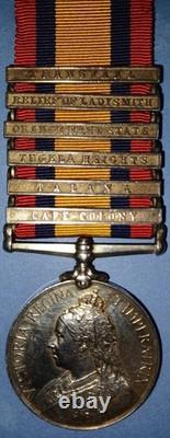 Queen's South Africa Medal, 1899-1902 to Royal Dublin Fusiliers, Wounded
