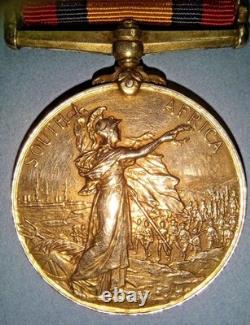 Queen's South Africa Medal, 1899-1902 to Royal Dublin Fusiliers, Wounded