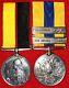 Queen's Sudan Medal Pair 1896 to Royal Warwicks (Simmons)