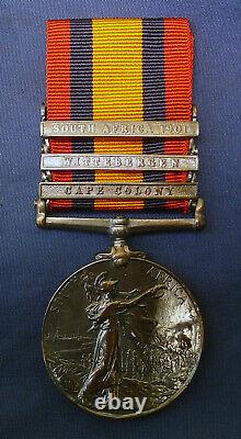 Queens South Africa Medal T Matthews 2nd Royal West Kent Regt. Died Of Disease