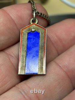 RARE Enamel IMPERIAL RUSSIAN Kiev Military Epaulet ORDER Medal JETON Badge NAMED