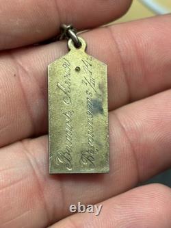 RARE Enamel IMPERIAL RUSSIAN Kiev Military Epaulet ORDER Medal JETON Badge NAMED