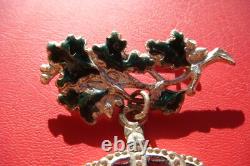 RARE GERMAN Royal Order KING OF THE SHOOTING ARMS AWARD MEDAL BADGE 1956/1957