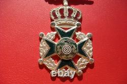 RARE GERMAN Royal Order KING OF THE SHOOTING ARMS AWARD MEDAL BADGE 1956/1957