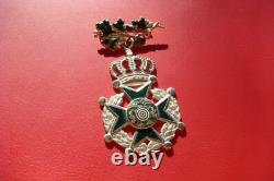 RARE GERMAN Royal Order KING OF THE SHOOTING ARMS AWARD MEDAL BADGE 1956/1957