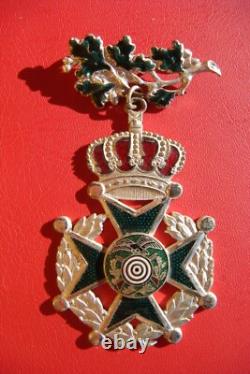 RARE GERMAN Royal Order KING OF THE SHOOTING ARMS AWARD MEDAL BADGE 1956/1957