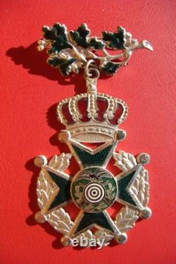RARE GERMAN Royal Order KING OF THE SHOOTING ARMS AWARD MEDAL BADGE 1956/1957