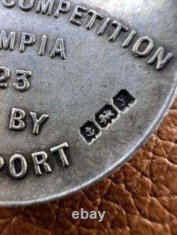 RARE! Royal Naval Interport Field Gun Competition Olympia in 1923. Silver